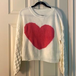 Cute Heart Sweater